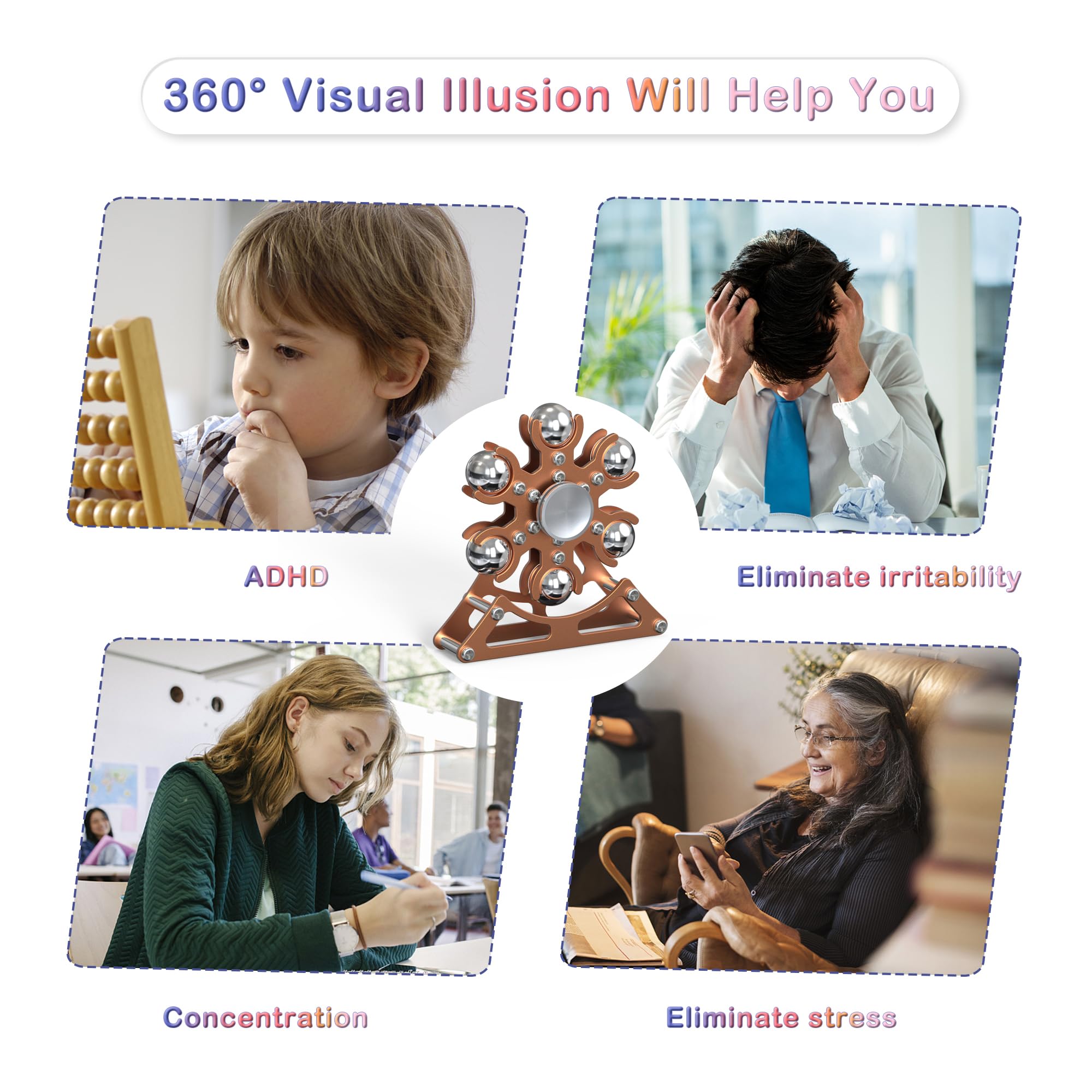 Samilalago stress-relief desk decor blends aesthetics with calming motion.