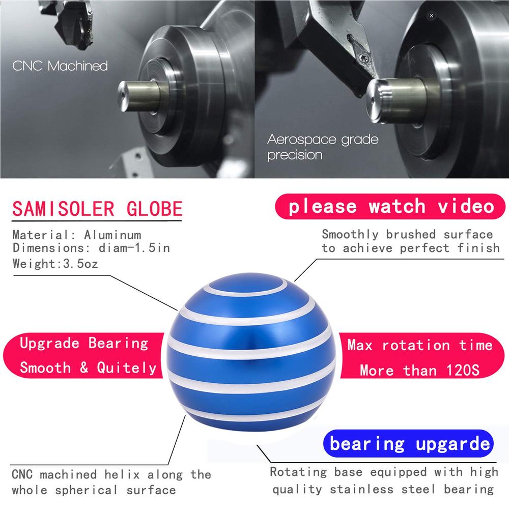 Samisoler helix groove desktop toy highlighting hypnotic optical illusion to boost concentration