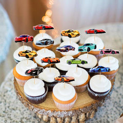 SAMOKA baby shower cupcake decor to elevate party treats