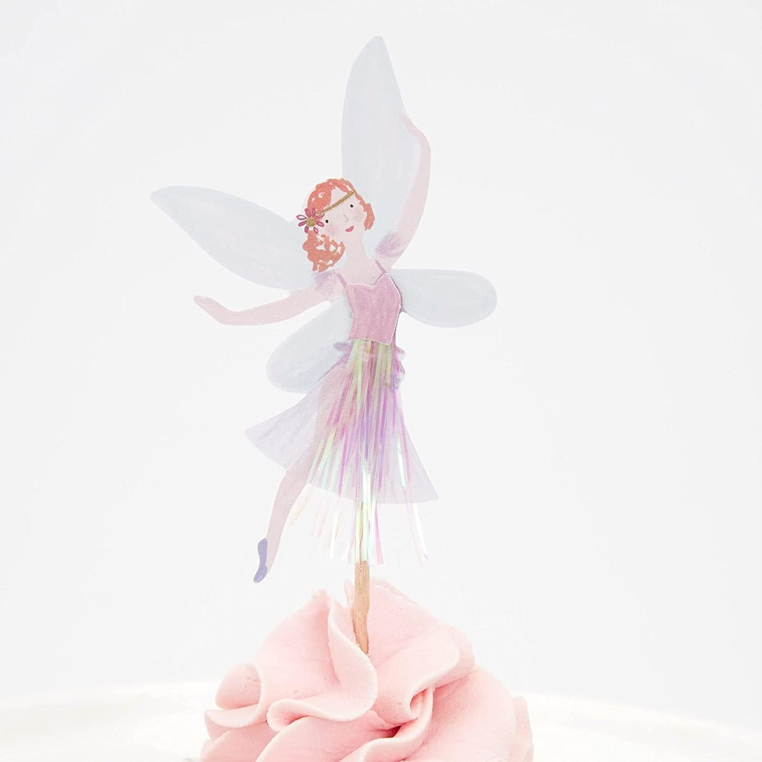 SAMOKA Fairy Cupcake Topper set arrives assembled for instant display