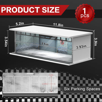 SAMYUCHO stackable display case with back connections for modular expansion.