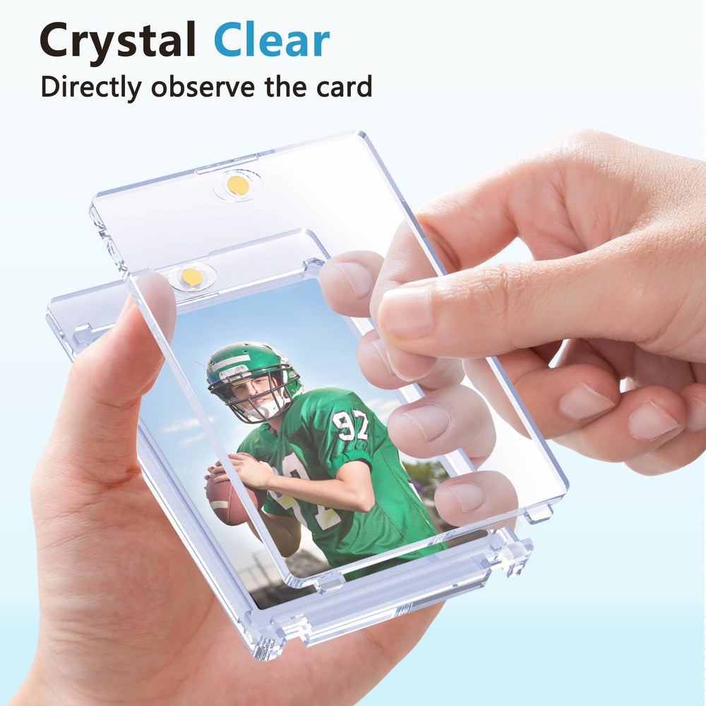 SAMYUCHO sturdy hard plastic sleeves provide durable protection for daily use