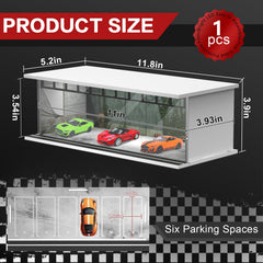 SAMYUCHO stackable diecast diorama with LED lights enhances display.