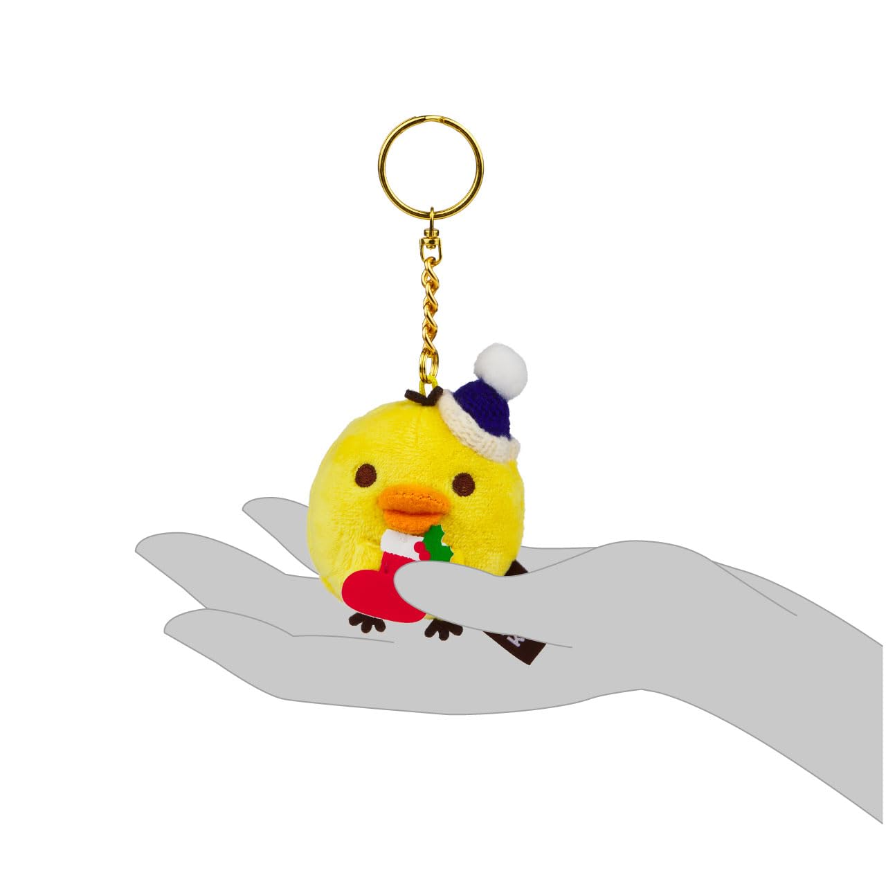 San-X Original Rilakkuma 4-inch plush is soft and cuddly.