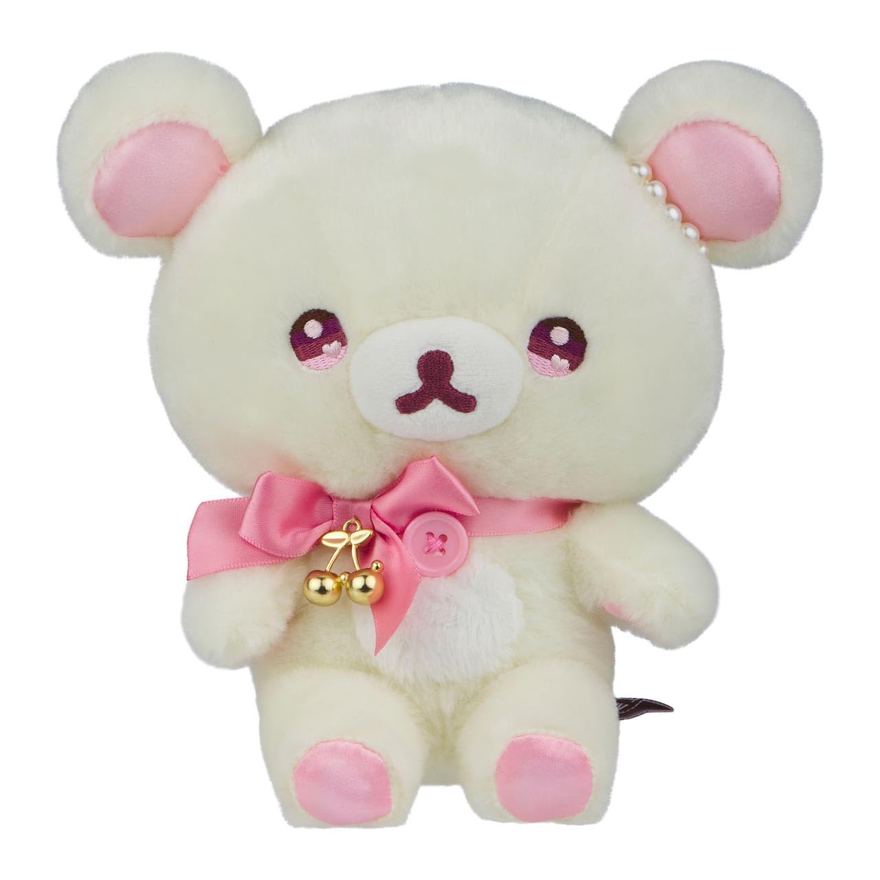 San-X Rilakkuma Korilakkuma plush with shining jewel, a cozy 6‑inch companion