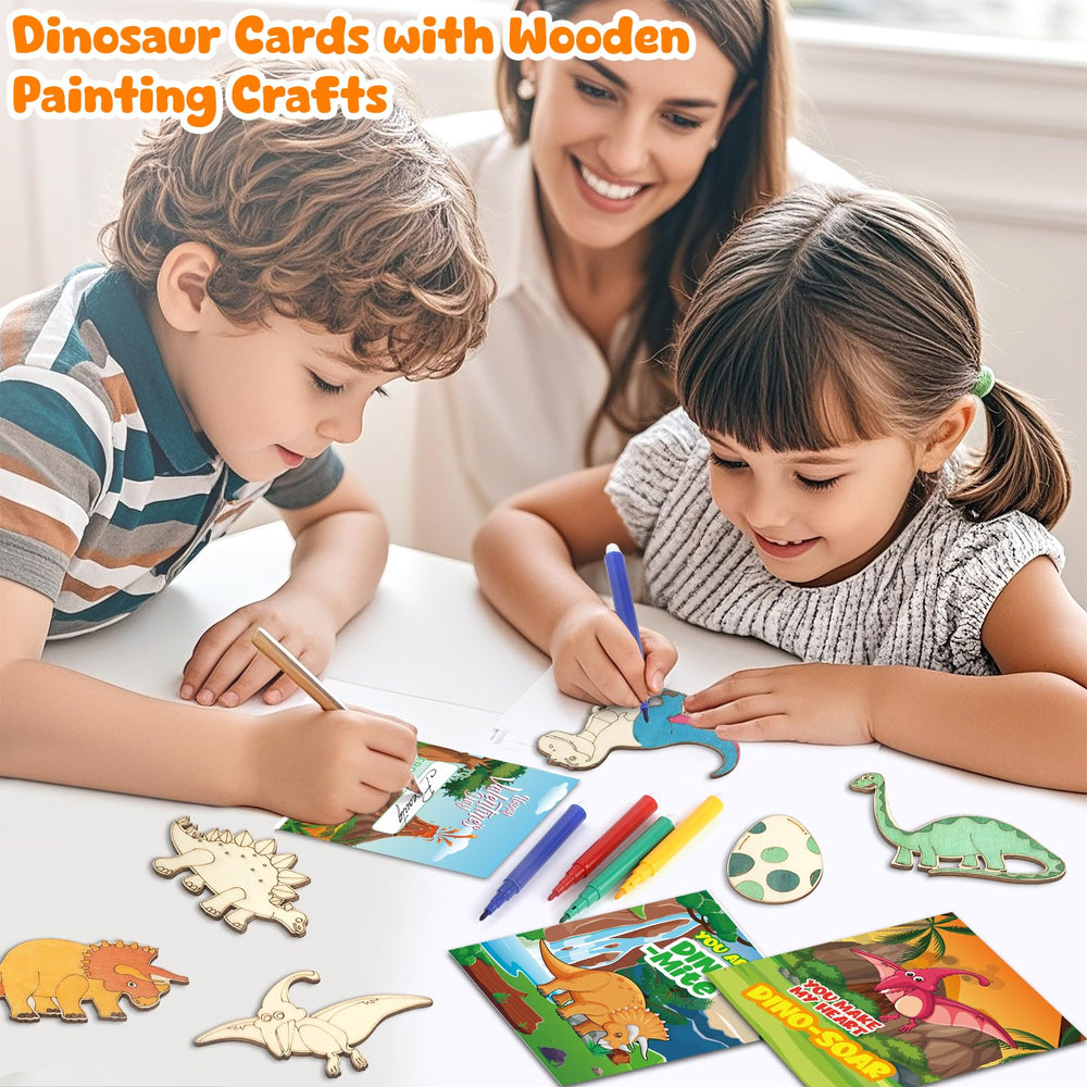 SANANT dinosaur painting templates, guiding kids through imaginative art.