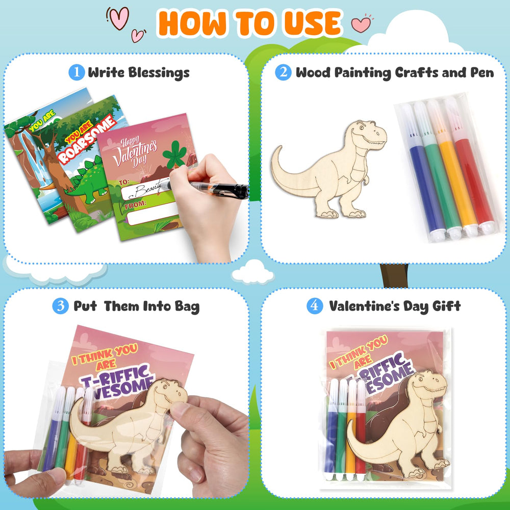 SANANT painting marker set for dinosaur crafts, bright color options.
