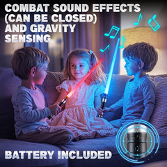 SANCO dual saber staff option lets kids merge blades for epic battles