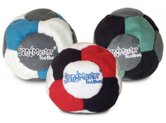 SandMaster World footbag 3-pack multicolor for precise kicks and consistent stalls