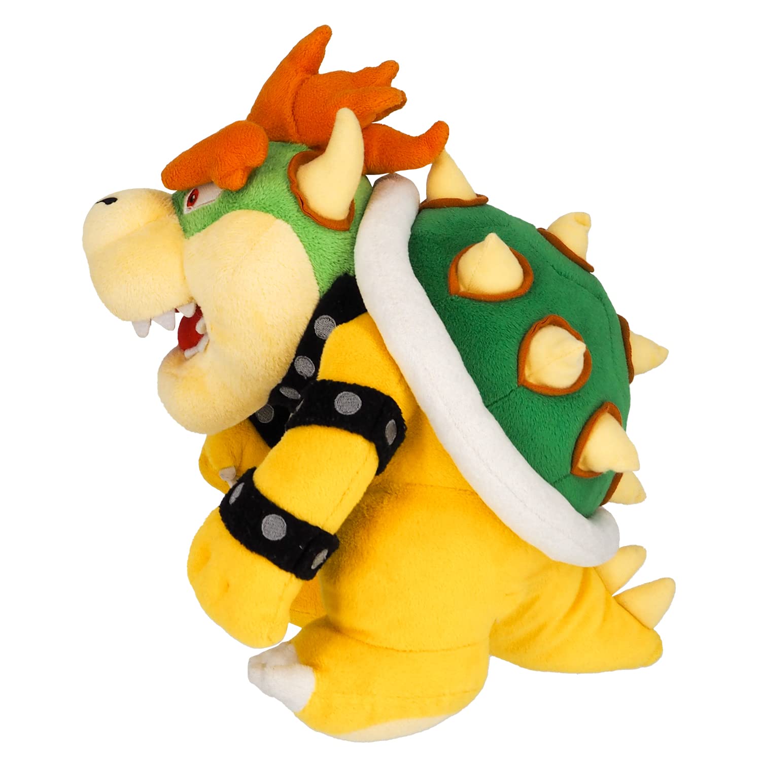 Sanei Bowser plush soft fur detail perfect for cozy cuddle sessions.
