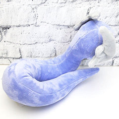 Sanei Dratini plush front view with vibrant colors for desk decor