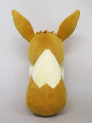 Sanei Eevee plush closeup of brown fur, highlighting texture