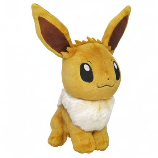 Sanei Eevee plush in packaging, new and sealed condition