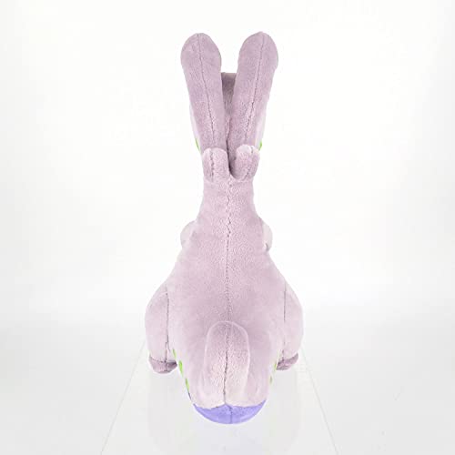Sanei Goodra S Pokémon All Star plush detail fabric, vibrant texture.