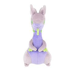 Sanei Goodra S Pokémon All Star plush side view, collectible desk companion.