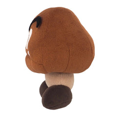 Sanei Goomba plush close-up fabric texture, premium plush feel
