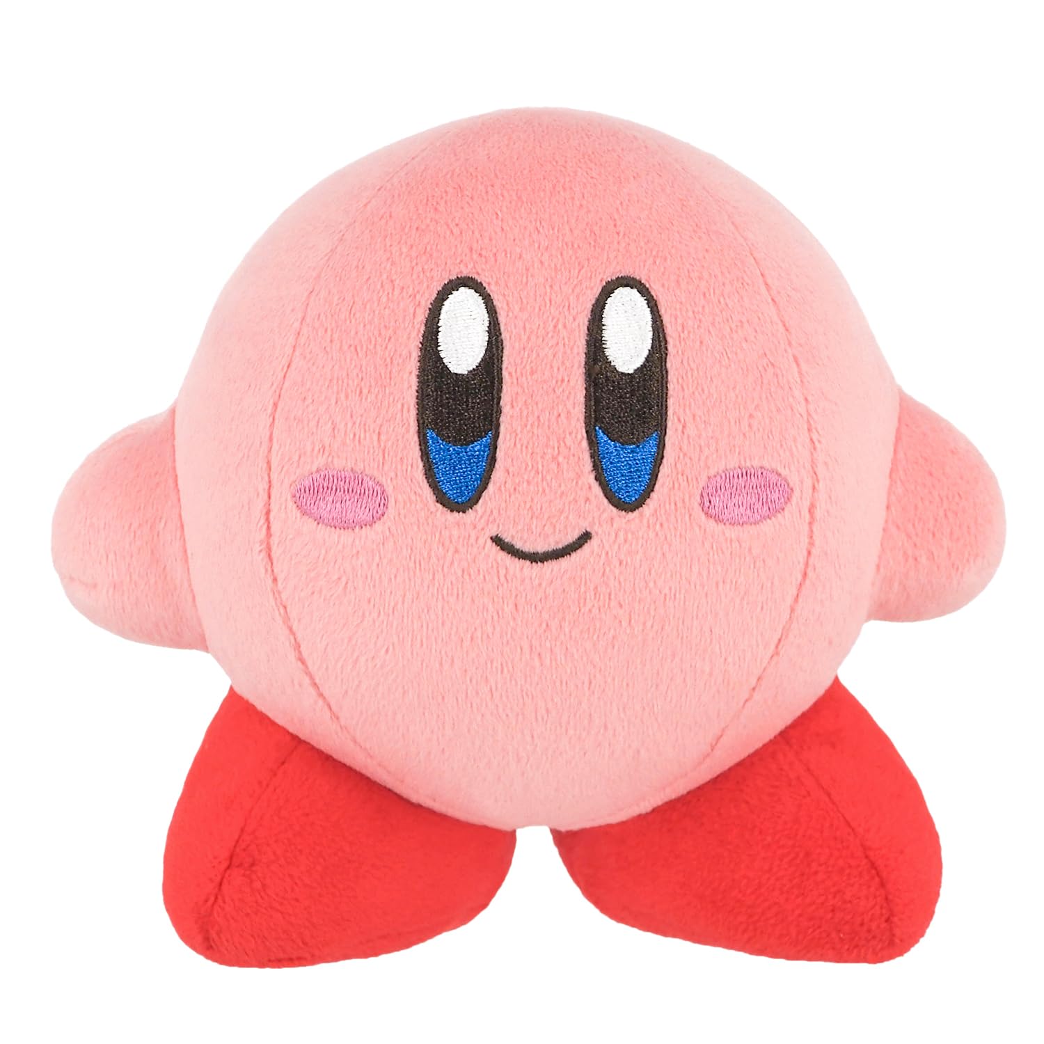 Sanei Kirby Adventure All Star KP01 plush front view for display and collection