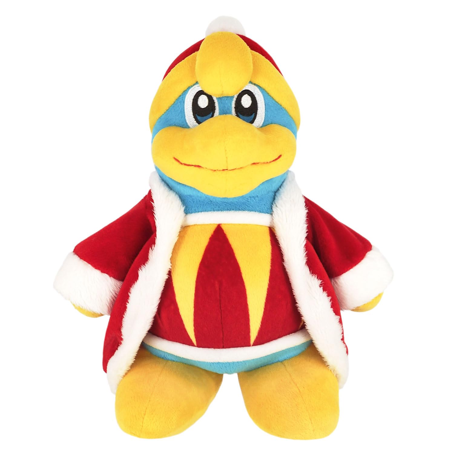 Official Sanei Kirbys King Dedede plush face detail for fans and collectors.