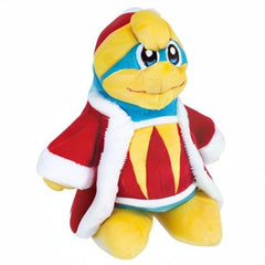 King Dedede plush in a room corner as decorative character decor.