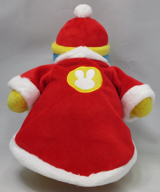 Close-up of Sanei Kirby King Dedede plush showing soft texture and friendly look.