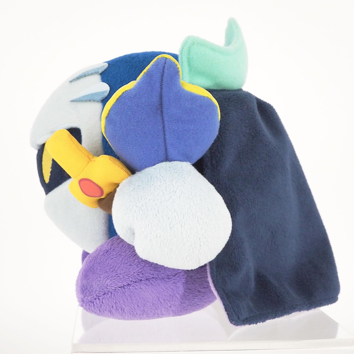 Sanei Kirby Meta Knight plush embroidery, rich textures and quality stitching.