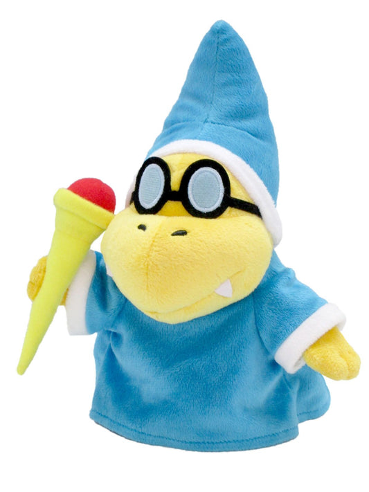 Sanei Magikoopa plush front view with soft fabric, ideal as a desk companion.