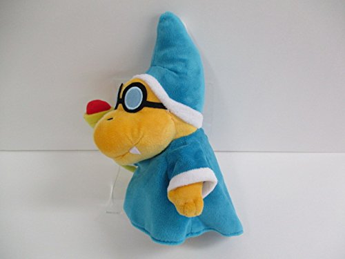 Sanei Magikoopa plush side view highlighting robe and hat detail for display.