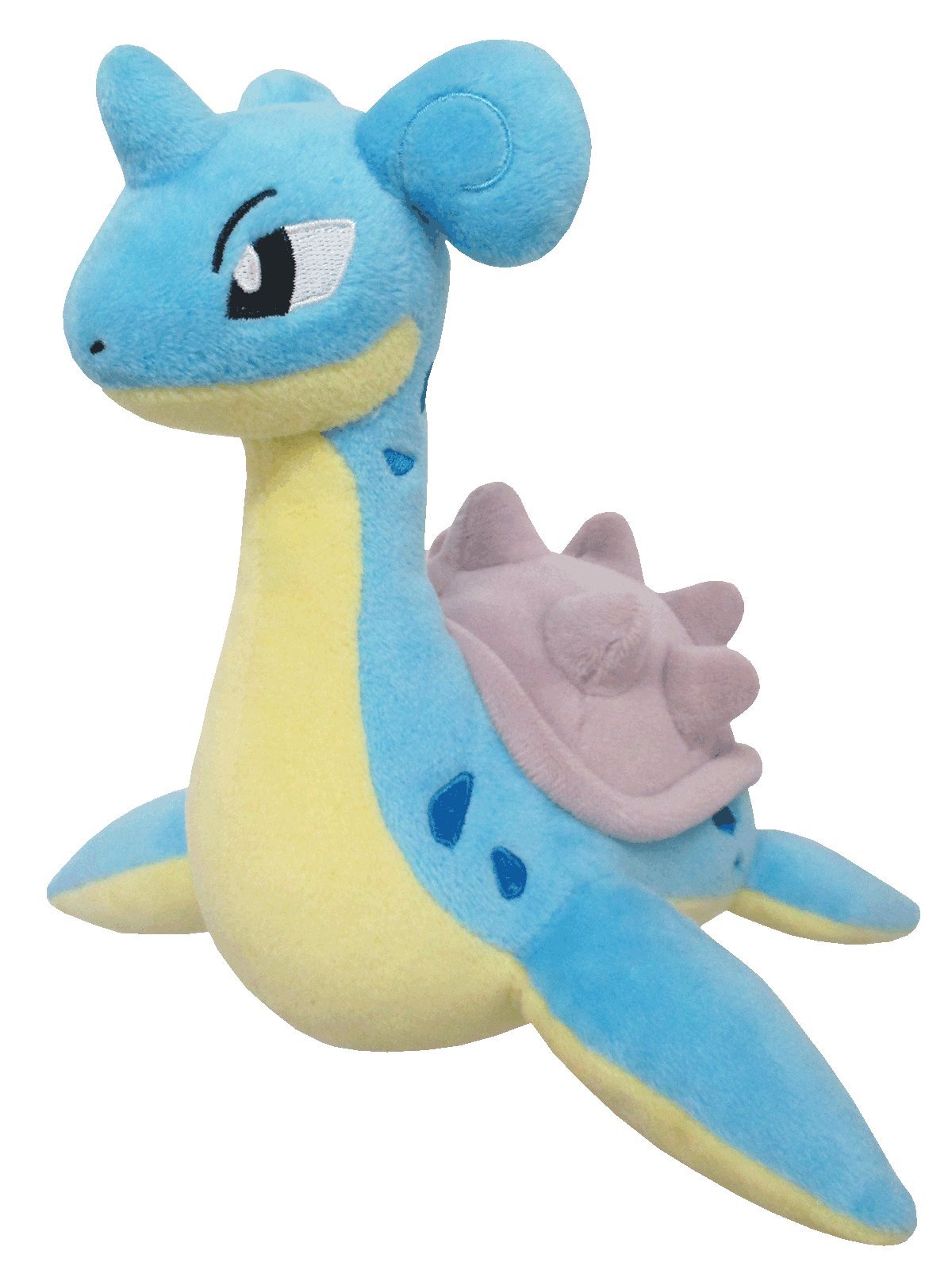 Sanei Lapras plush from Pokemon All Star Collection, ideal cuddly decor for fans and collectors.