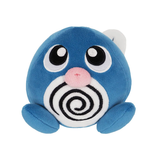Sanei PoliWag plush swirl-detail highlights the abdomen pattern for display or collection