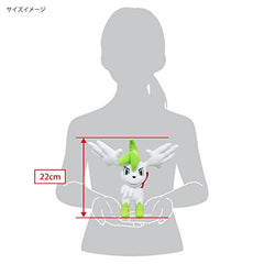 Sanei Pokemon PP220 All Star plush displays 8.7-inch height for cuddles and display