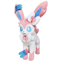 Sanei Nymphia plush front view highlights a soft cuddle companion.