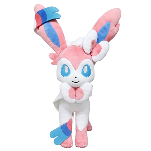 Sanei Nymphia plush, side view, shows a compact display size.