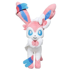Sanei Nymphia plush, side view, shows a compact display size.