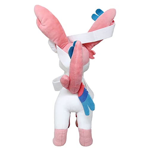 Sanei Nymphia plush stitching detail demonstrates durable construction.