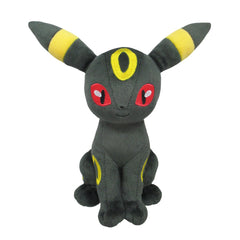 Sanei PP122 Umbreon Plush eyes glow softly for cozy night display