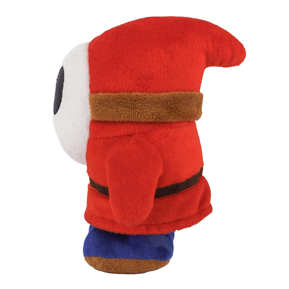 Sanei Shy Guy plush back view, authentic Mario All Star design