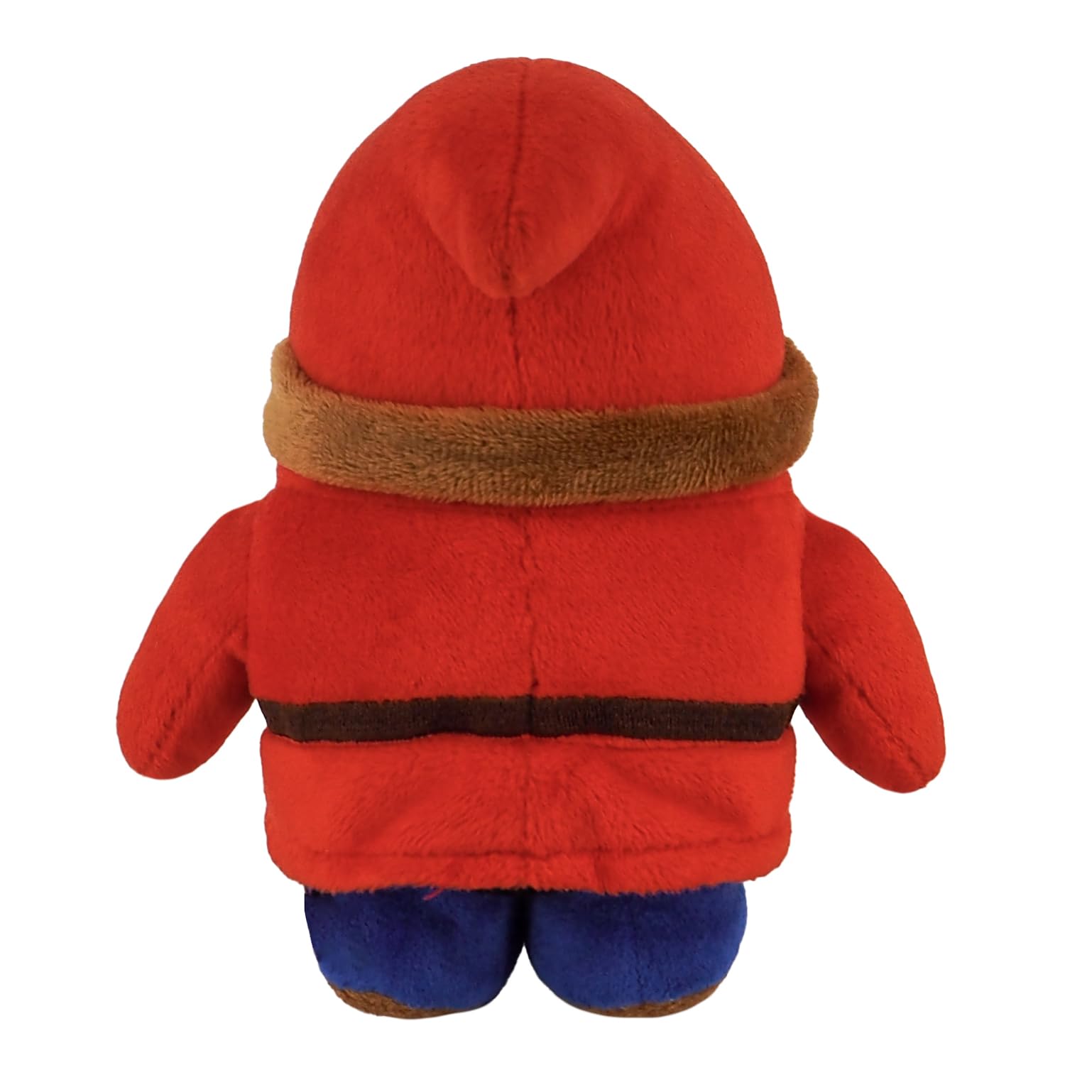 Sanei Shy Guy plush texture close-up, soft fabric and friendly look