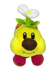 Sanei Wiggler head with flower detail, soft texture ideal for hugs.