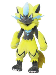 Sanei Zeraora 11-inch plush, front view, ideal for display and gifting
