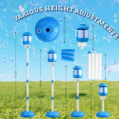 SANGQAOFU Bubble Machine ideal for outdoor parties and celebrations.