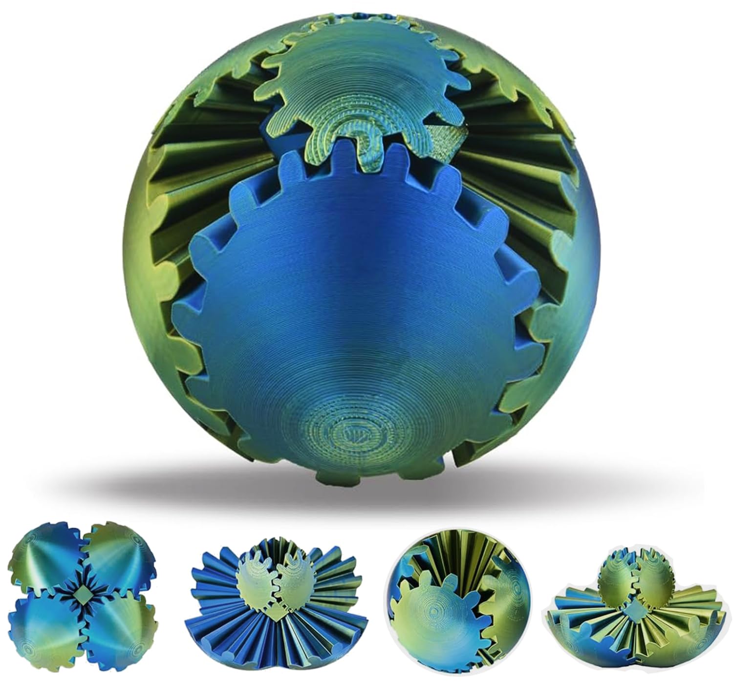 SANSGOUP Gear Sphere ball spinning for stress relief and focus