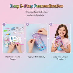Sanilinwild diamond pillars add sparkle to craft time.