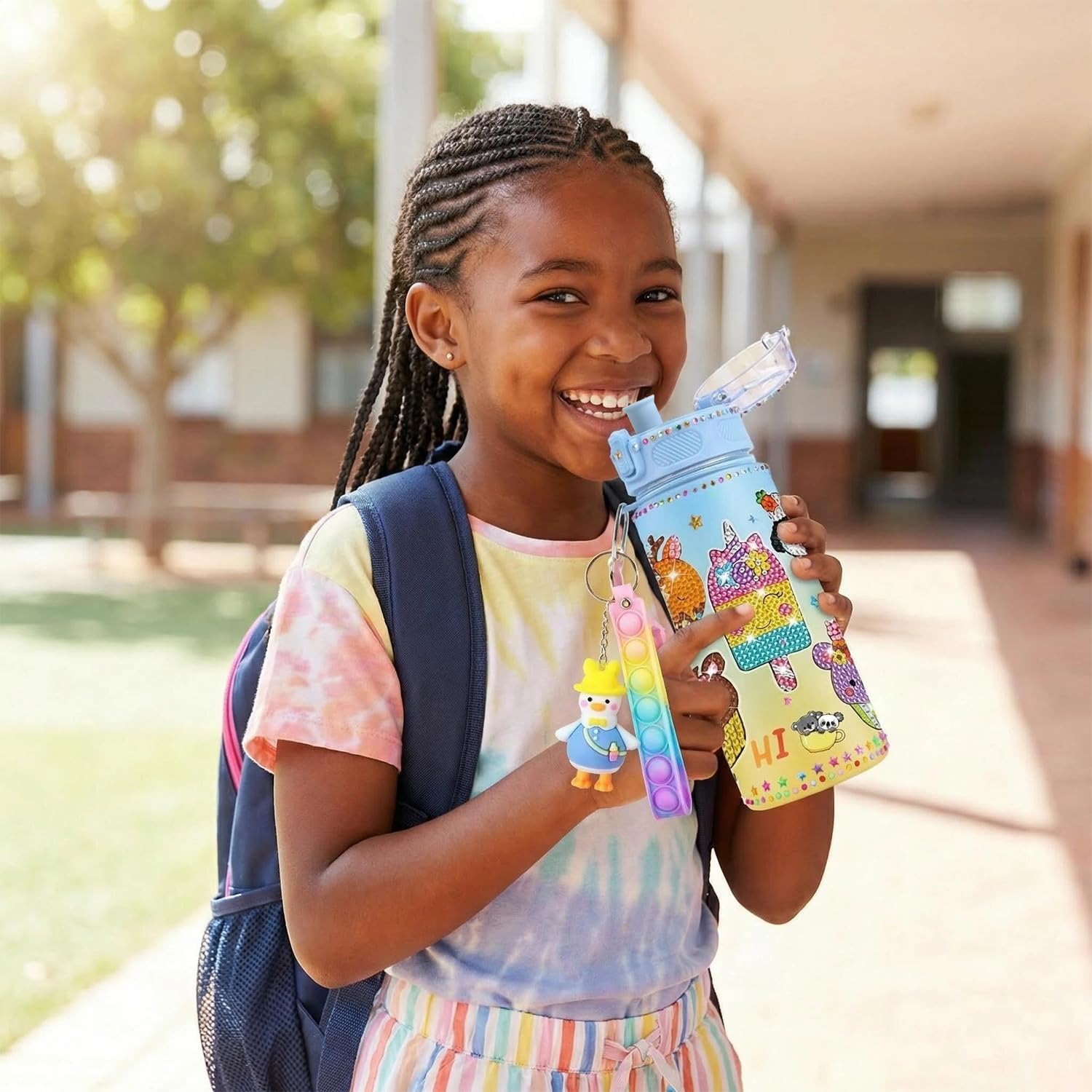 Sanilinwild food-grade silicone ring offers 360° leak protection for kids' bottles.