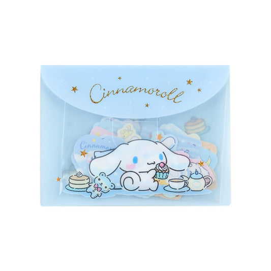 Sanrio Cinnamoroll seal close-up for cute stationery detail