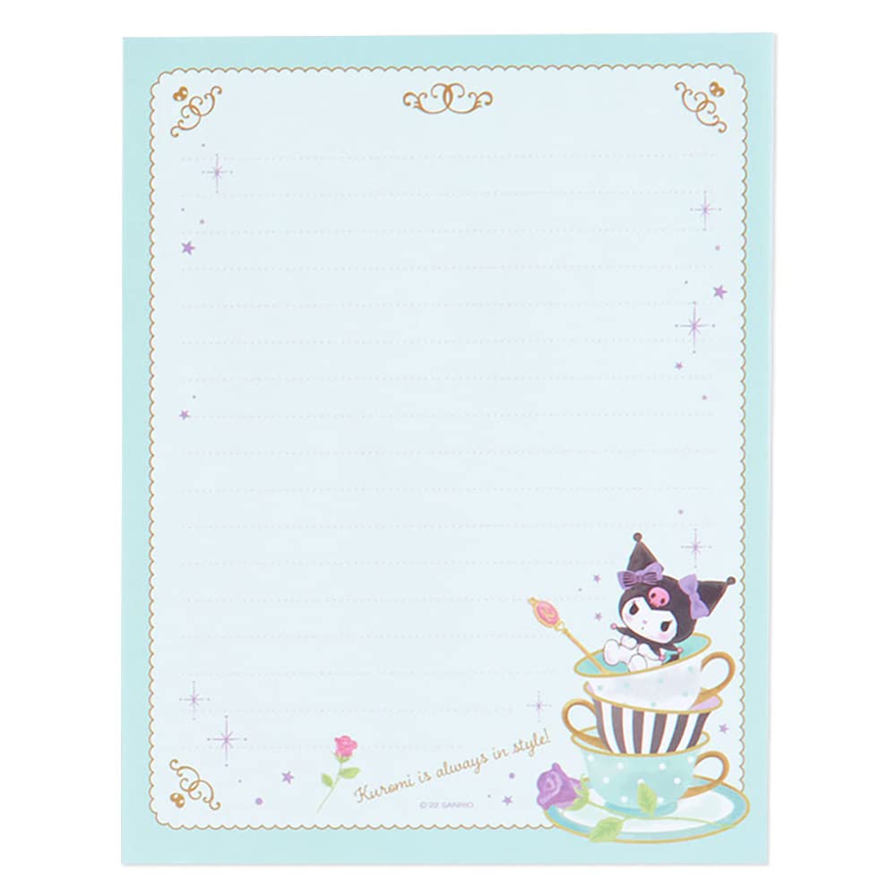 Sanrio Chromi letter set package information in compact form