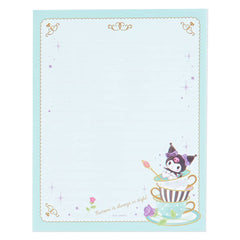 Sanrio Chromi letter set package information in compact form