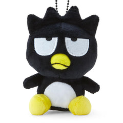 Sanrio Bad Batsumaru Mascot Holder side view, compact size for bags.