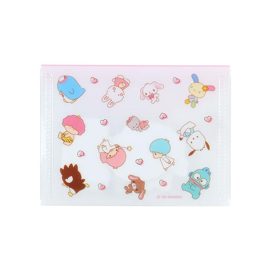 Sanrio Characters Seal and Case Set front view shows playful design for desk decor and fans.