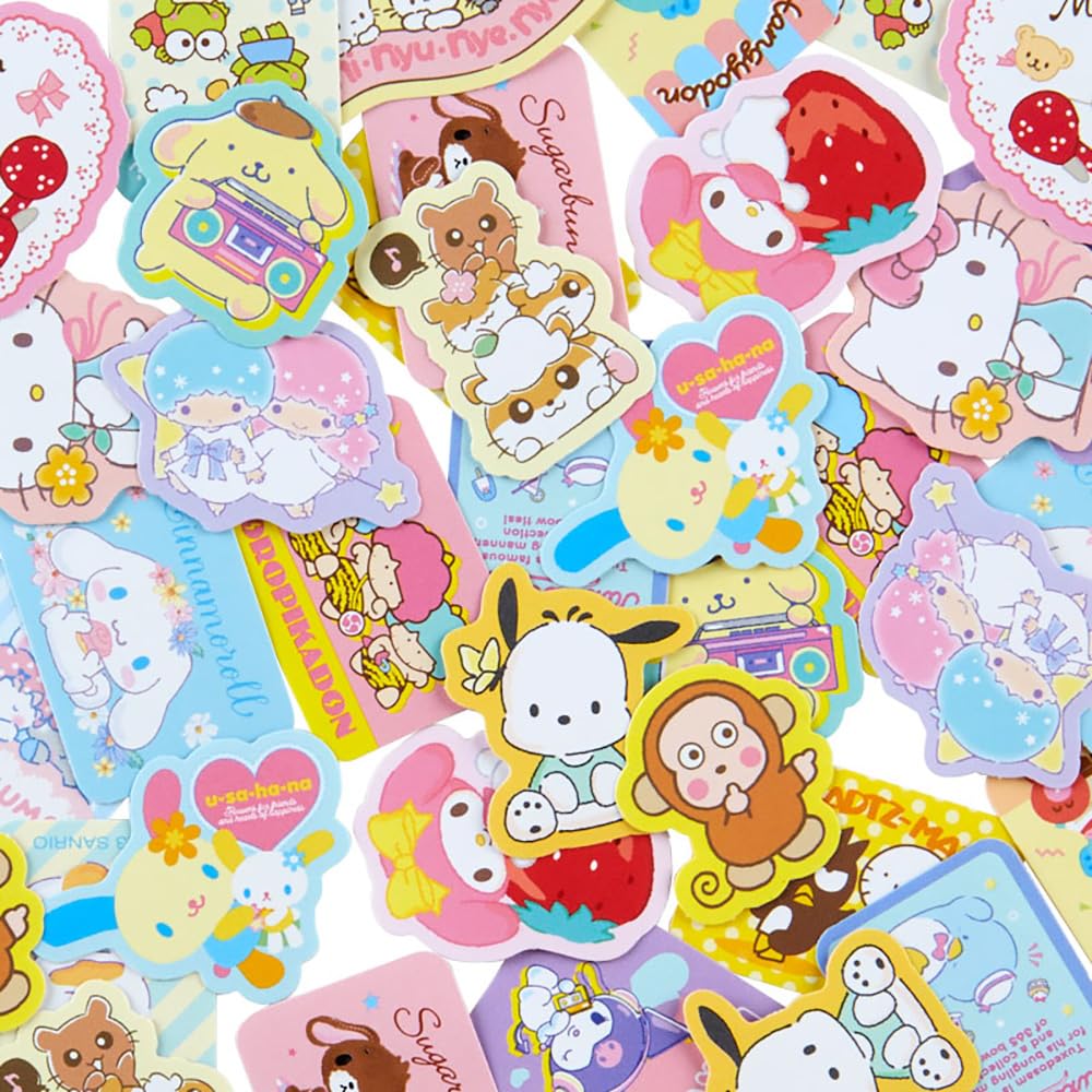 Packaging of the Sanrio Characters Seal and Case Set suitable for gifting or display.