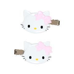 Sanrio Charmy Kitty bangs clip left-facing securely holds bangs during cleansing